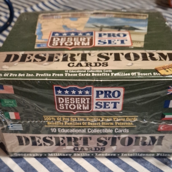 Other - Desert Storm Collectible Pro Cards